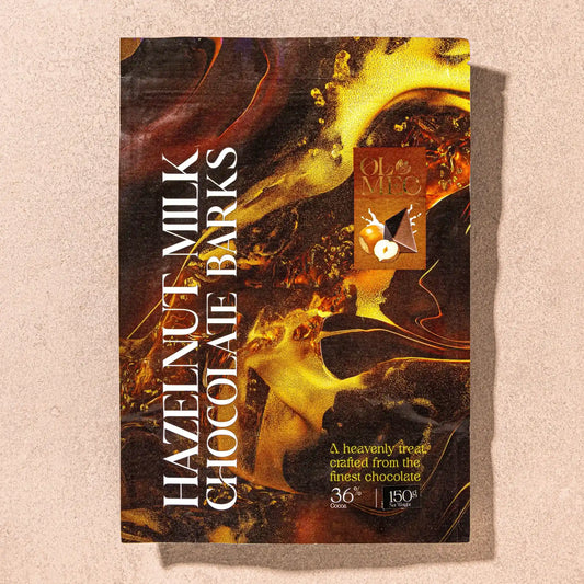 Hazelnut Milk Chocolate Bark