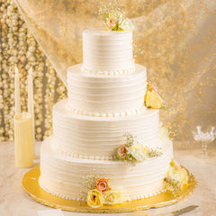 White Wedding Cake - Khi Only