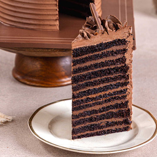 24 Layers Chocolate Cake
