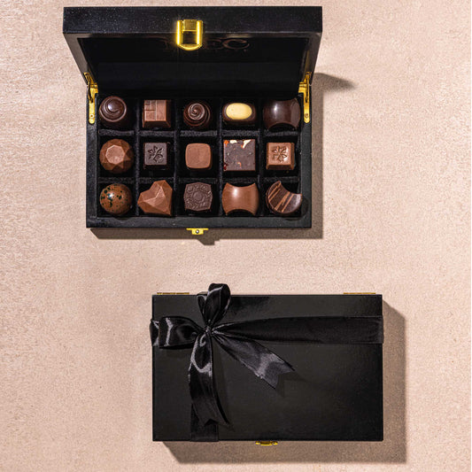 Black Suitcase Box Of 15