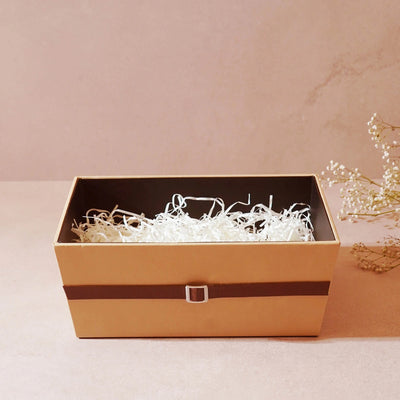 Buckled Leather Hamper