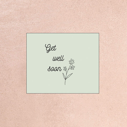 Get well soon