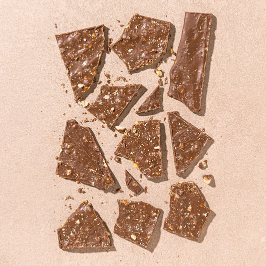 Hazelnut Milk Chocolate Bark