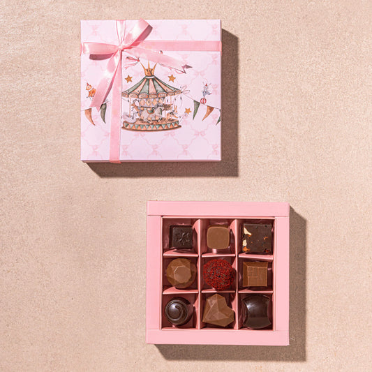 Pink Carnival Box Of 9