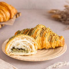 Pistachio Kunafa Croissant