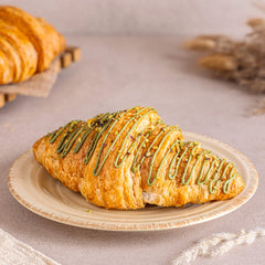 Pistachio Kunafa Croissant