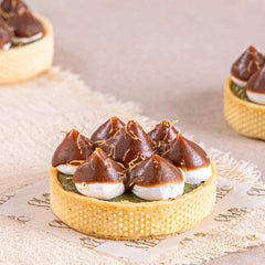 Pistachio Praline Tart