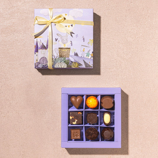 Purple Carnival Box Of 9