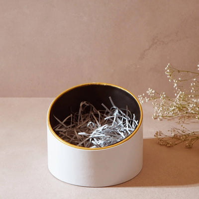 White Irregular Hamper